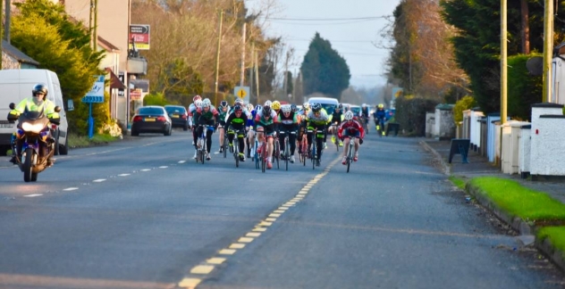 Donnach Callan takes the sprint to win Race two