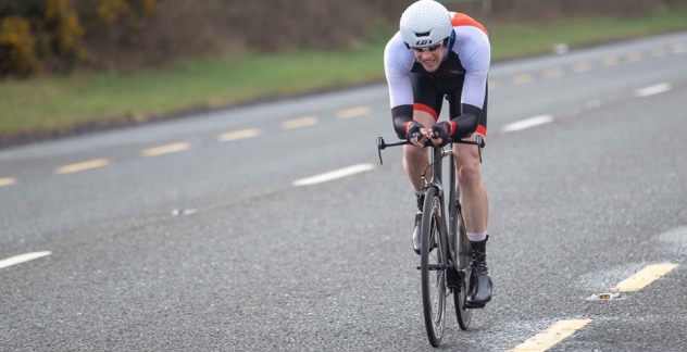 Liam Dolan in action in the Brefini Wheelers 10mile Time Trial