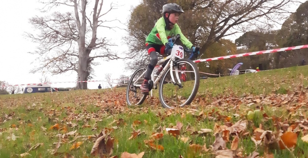 Michael O’Rourke from Cuchulainn CC taking part in Round 7 of the Leinster CX in Wicklow.