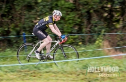 Declan McCabe in full flight during Round 1 of the Cuchulainn CC CX League