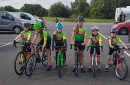 L-R Tiernan O'Shaughnessy, Ffion Dolan, Shane Meegan, Rhiannon Dolan, Grace O'Rourke & Michael O'Rourke